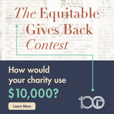 The Equitable Gives Back Contest – Start spreading the word!