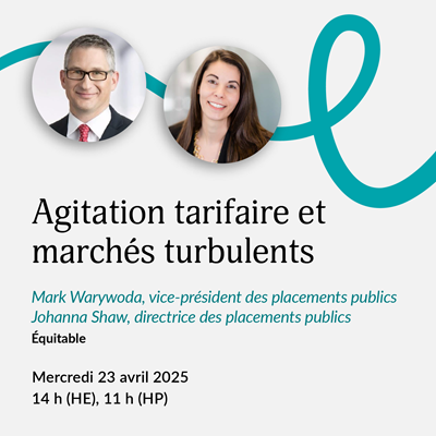 Agitation tarifaire et marchés turbulents : adopter une perspective à plus long terme