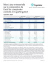 Télécharger la page couverture du document Mise à jour trimestrielle sur la composition de l'actif du compte avec participation.