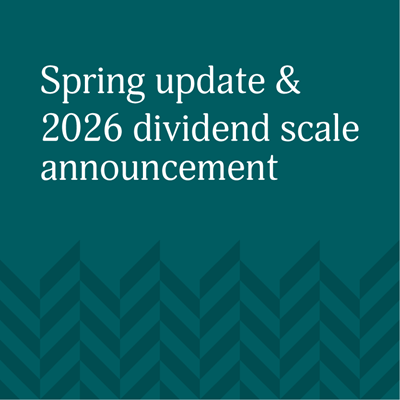 2026 Dividend scale announcement, plus new Performance and perspective par fund report