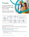 Download cover image for file Corporate Preferred Estate Transfer using universal life 
