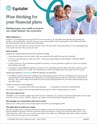 Download cover image for file Wise thinking for your financial plans