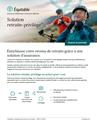 Télécharger la page couverture du document Solution retraite-privilège (aperçu general).