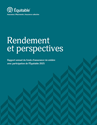 Télécharger la page couverture du document Rendement et perspectives.