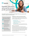 Download cover image for file Equitable Generations Universal Life Investor Profile Questionnaire