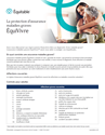 Télécharger la page couverture du document Protection en cas de maladies graves : Assurance maladies graves ÉquiVivre (brochure du client).