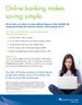 Download cover image for file Online banking makes saving simple.