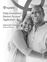 Download cover image for file Daily/Guaranteed Interest Account - Reg/Non Reg Application