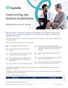 Download cover image for file Underwriting tips: medical examinations