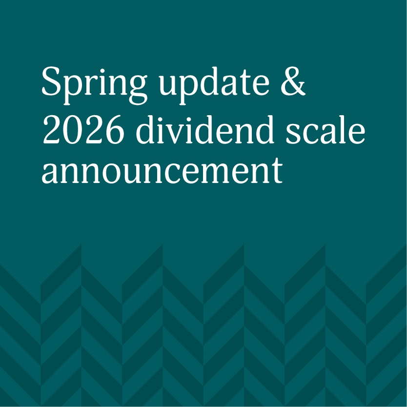 2026 Dividend scale announcement, plus new Performance and perspective par fund report