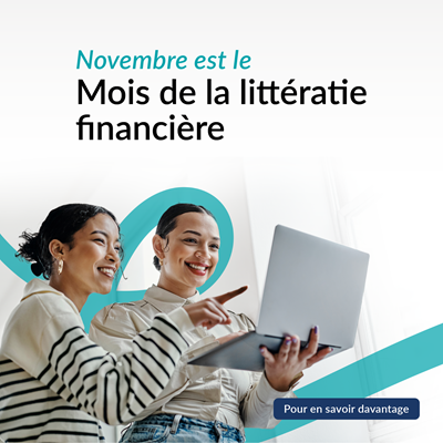 Novembre est le Mois de la littératie financière