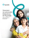 Télécharger la page couverture du document Les options d’épargne et de placement de l’assurance vie universelle Générations de l’Équitable.